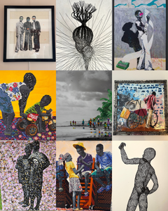 "ENSEMBLE" exposition de jeunes artistes ivoiriens, maliens, et béninois